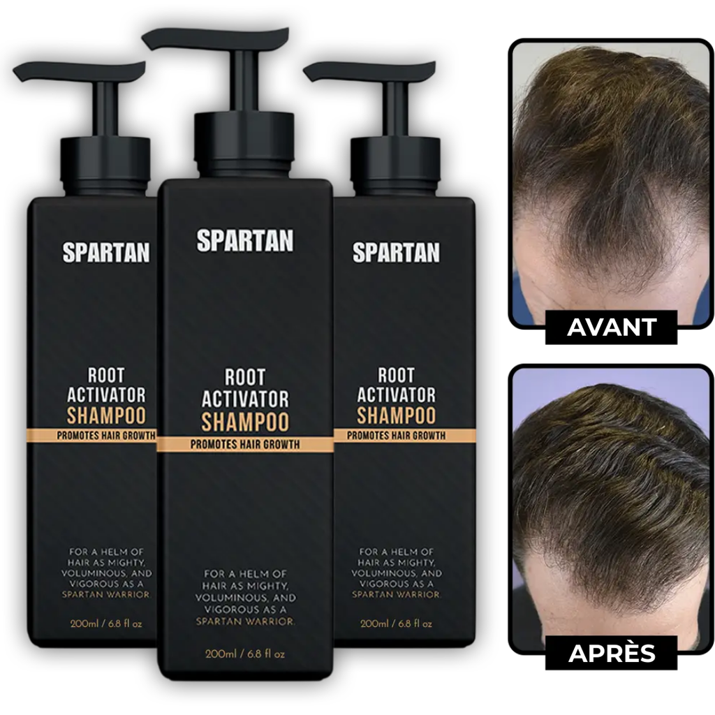 Shampoing Activateur de Racines Spartan