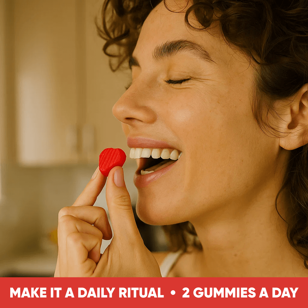 Saffron Mood Support Gummies 60, Vegan Sugar-Free, Stress & PMS Relief, High-Strength Standardized Saffron Extract – Synerja